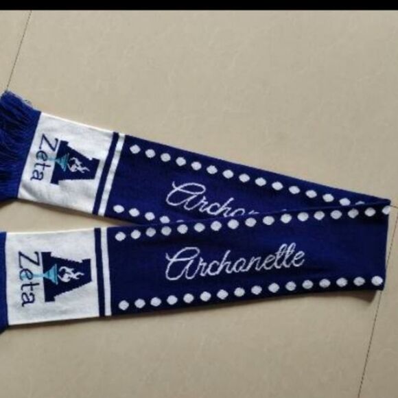 Zeta Phi Beta Archonette Hat and Scarf Set - Picture 3 of 4